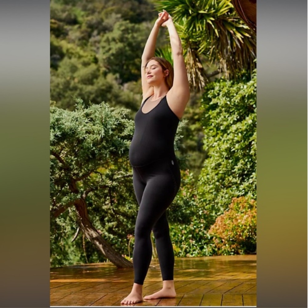 Free People Movement x Hatch Maternity Good Karma Onesie